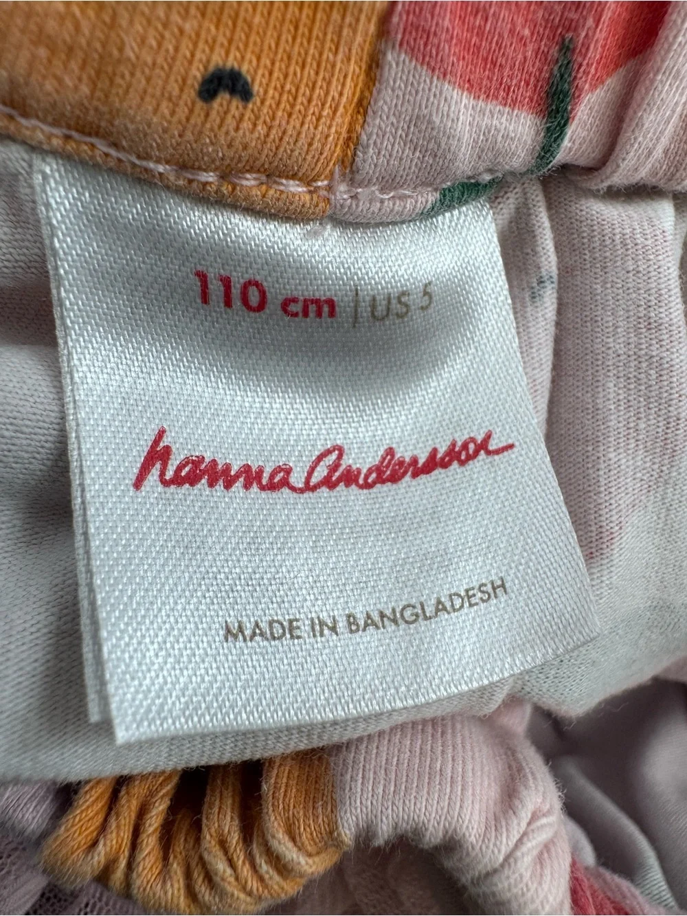Hanna Andersson 110 5 BalletcoreTulle Tutu Pink Fruits Skirt